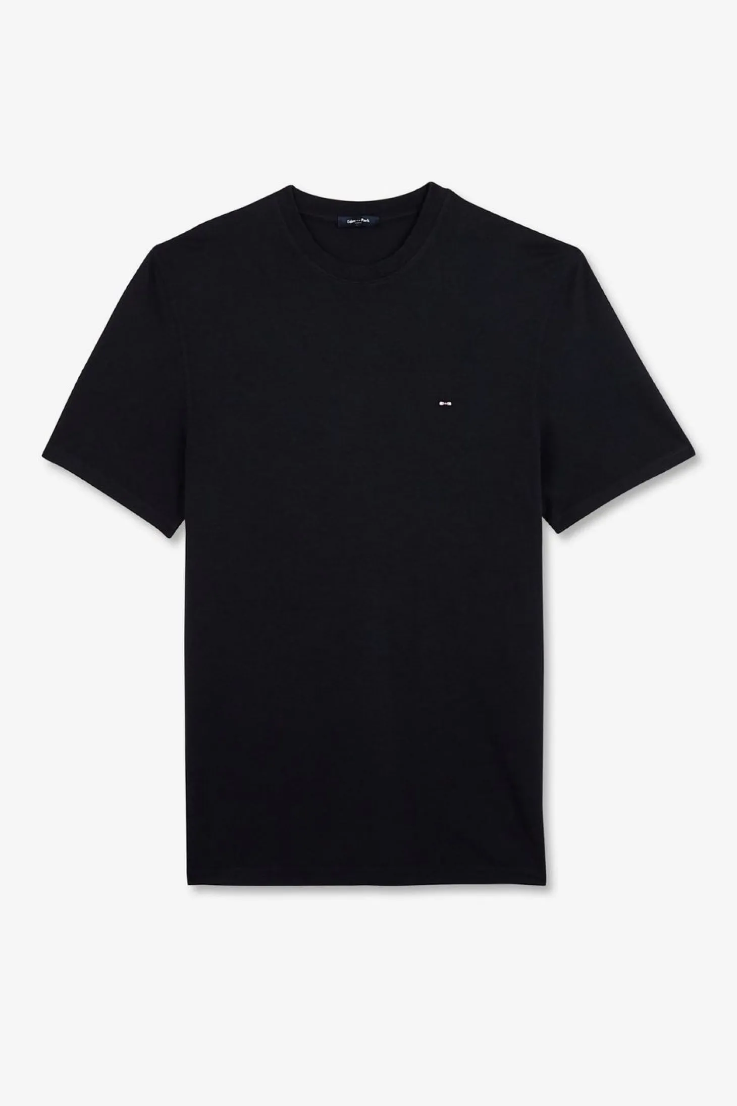 T-Shirt Manches Courtes Bleu Marine Uni