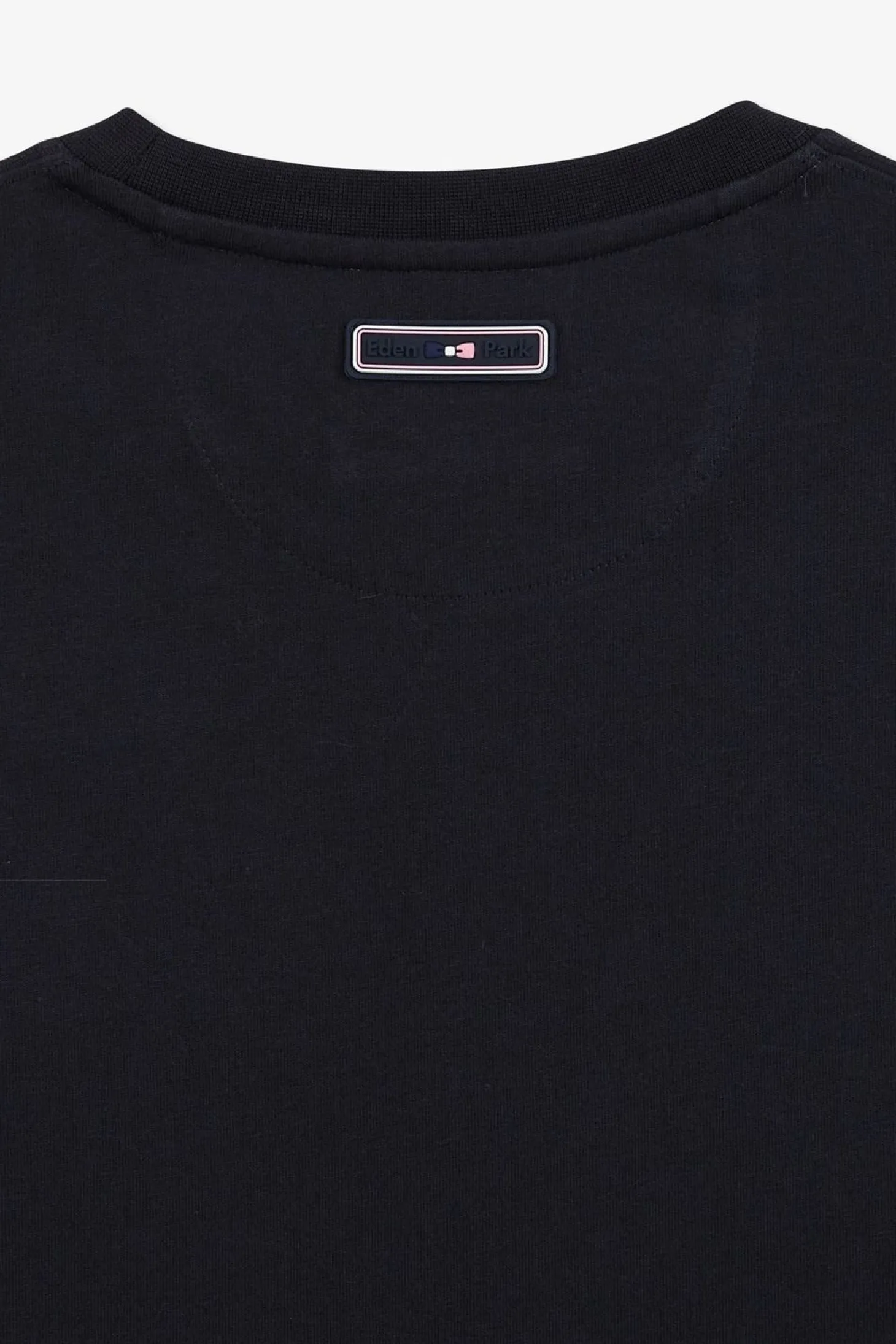 T-Shirt Manches Courtes Bleu Marine Imprime Eden Park