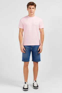 T-Shirt Manches Courtes Rose