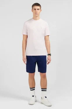 T-Shirt Manches Courtes Rose Uni