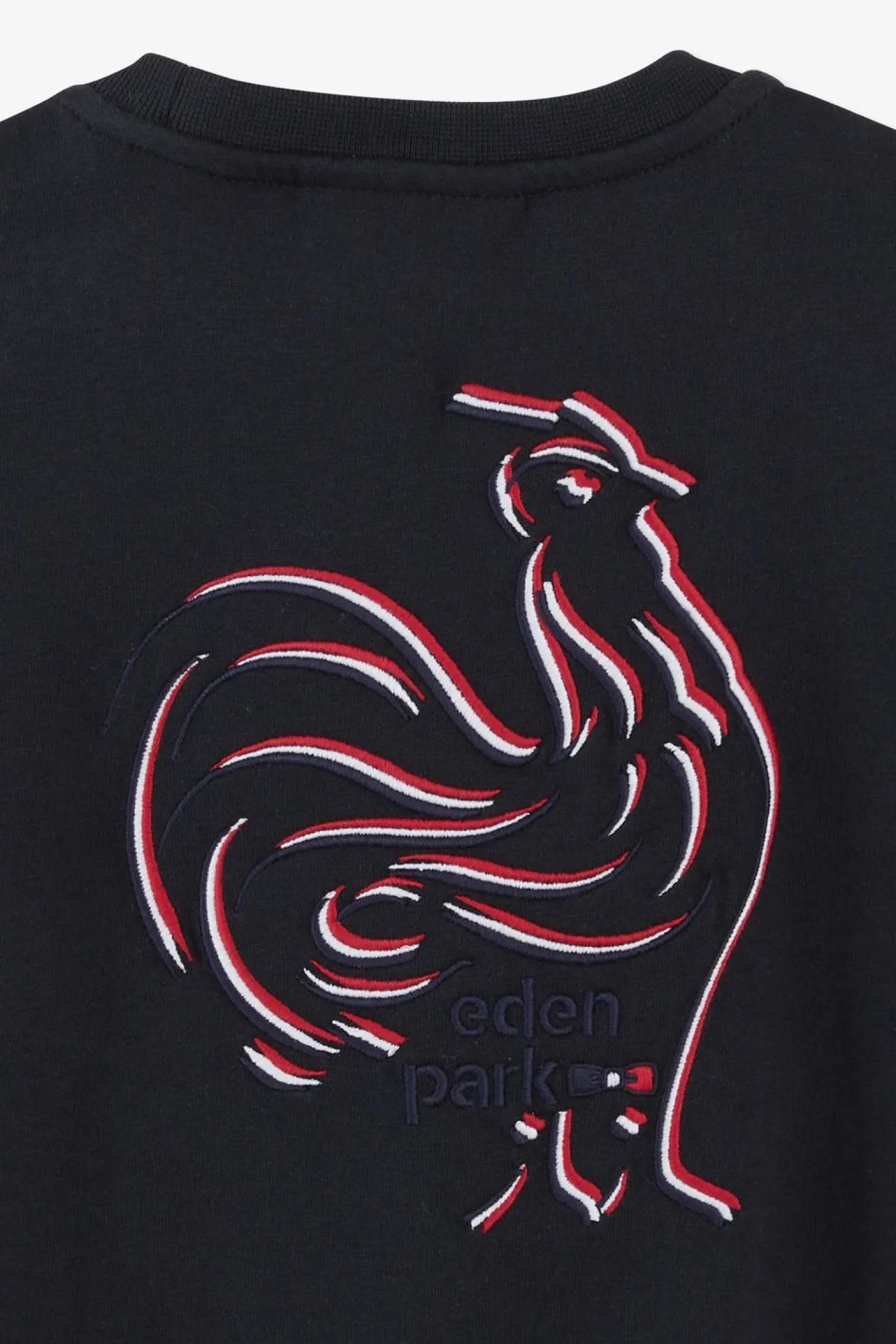 T-Shirt Marine Xv De France En Jersey Coton