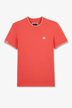 T-Shirt Rose A Manches Courtes