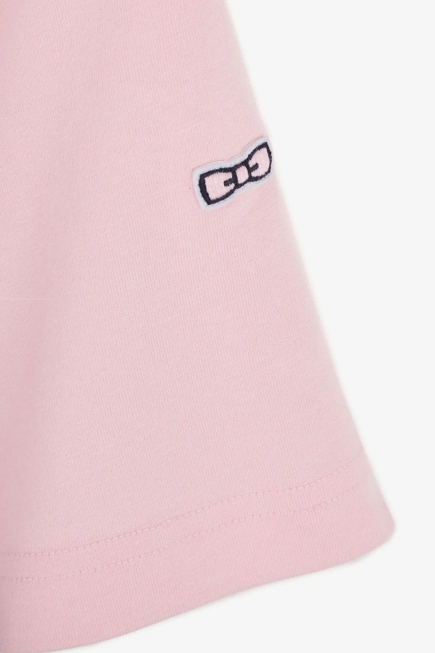 T-Shirt Rose Uni A Manches Courtes