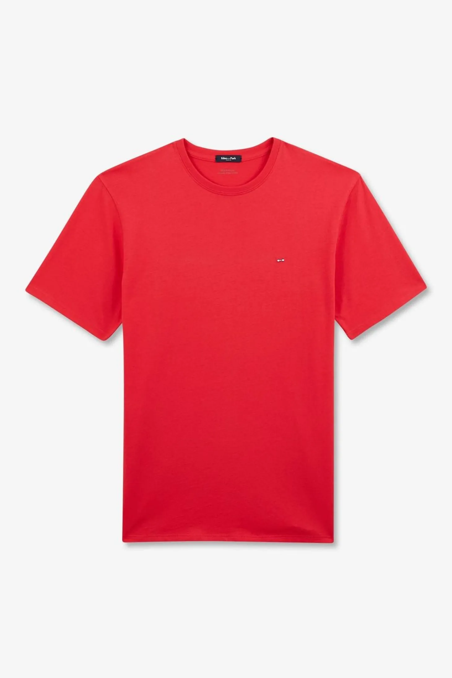 T-Shirt Rouge A Manches Courtes
