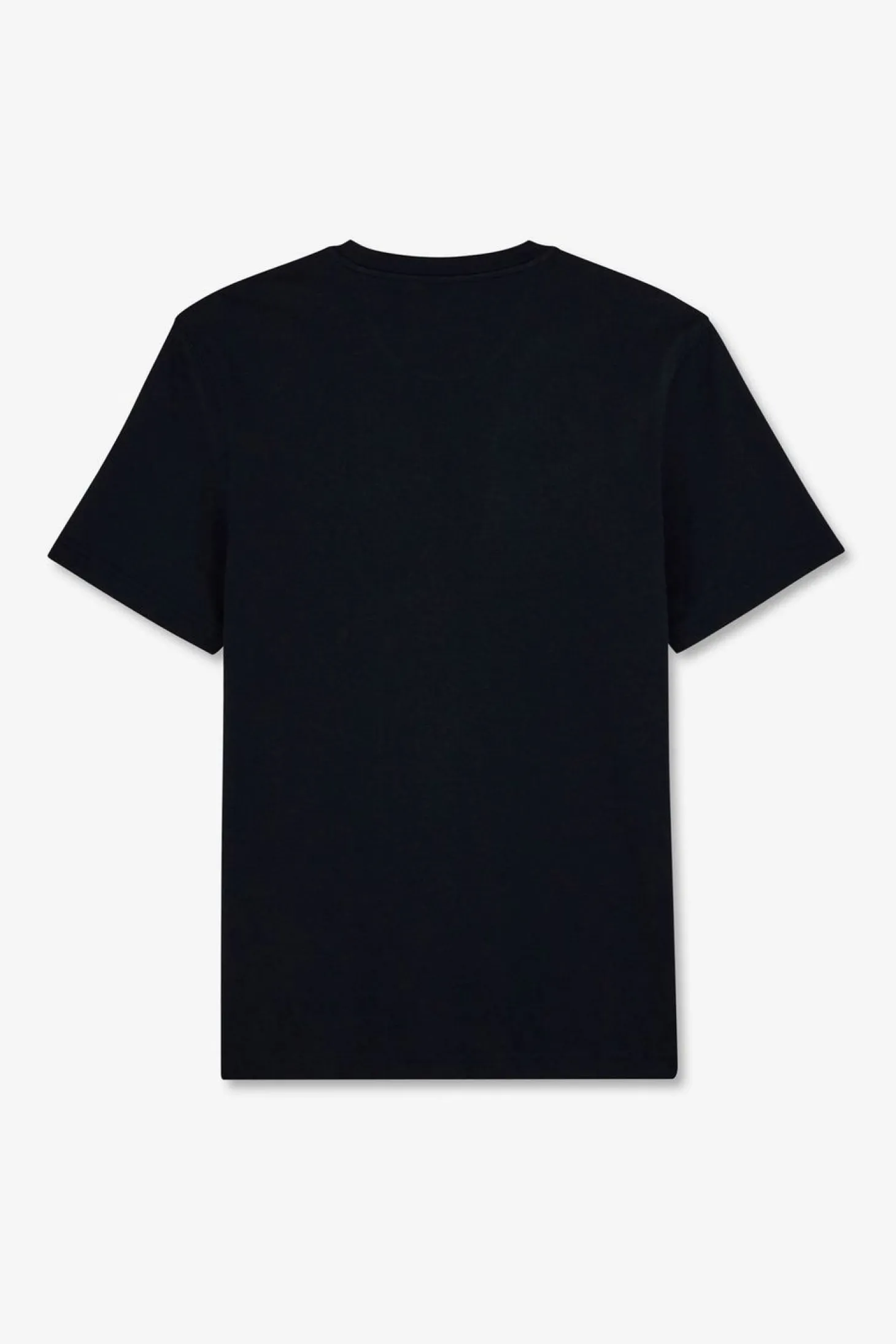 T-Shirt Uni Bleu Fonce A Inscription Eden Park